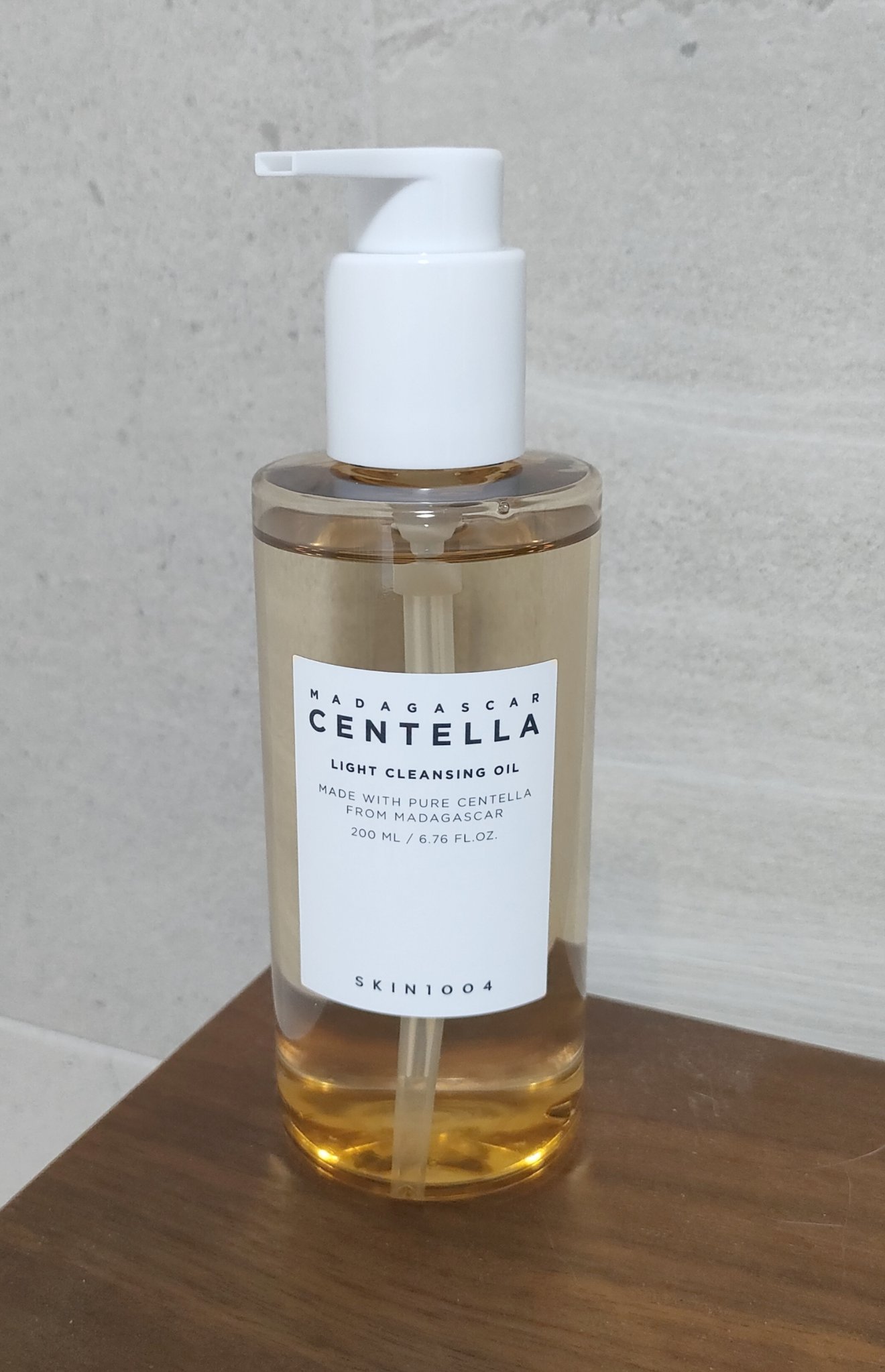 センテラ ライトクレンジングオイル/SKIN1004/オイルクレンジングを使ったクチコミ（1枚目）