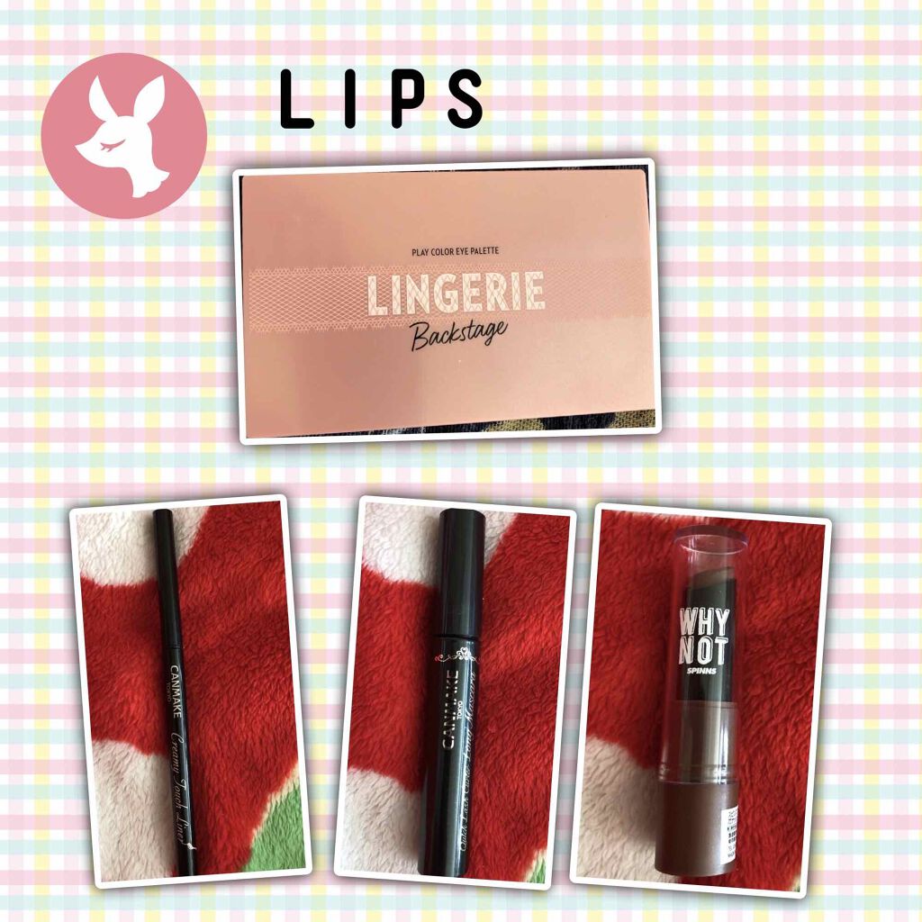 WHY NOT SPINNS リップスティック ブラック/DAISO/口紅を使ったクチコミ（1枚目）