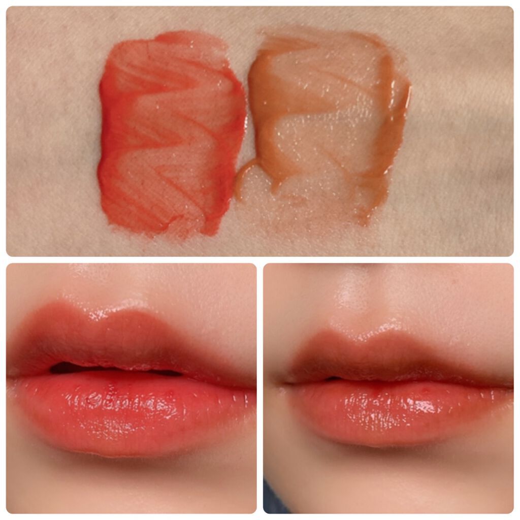  デューイ グロウ リップ ティント/NAMING./リップティントを使ったクチコミ（2枚目）