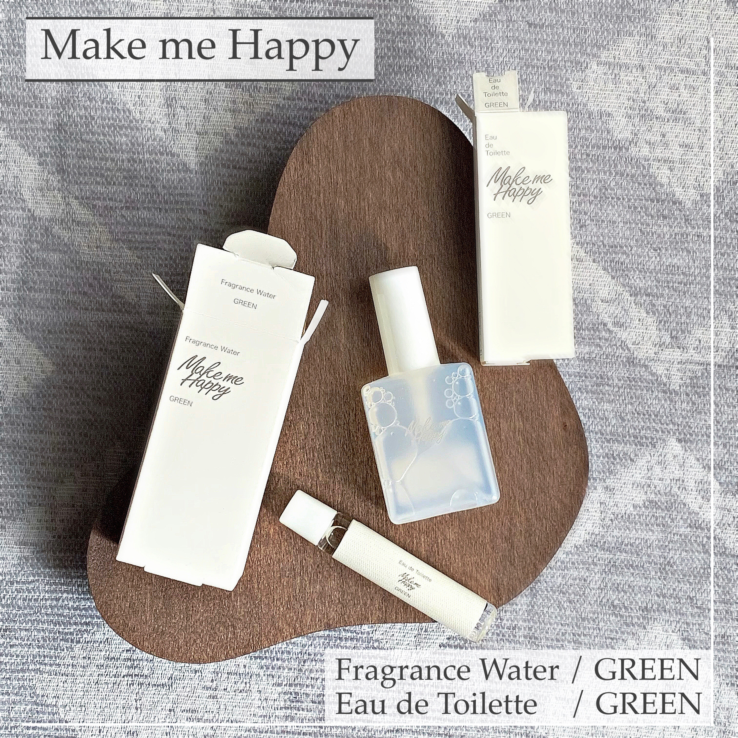 メイクミーハッピー オードトワレ GREEN/キャンメイク/香水(レディース)を使ったクチコミ（1枚目）