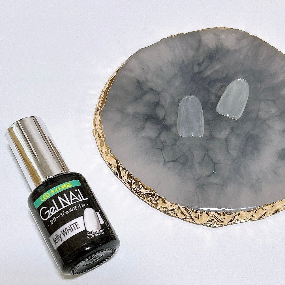 ジェルネイル(ライト対応)/セリア/ジェルネイルを使ったクチコミ(5枚目)