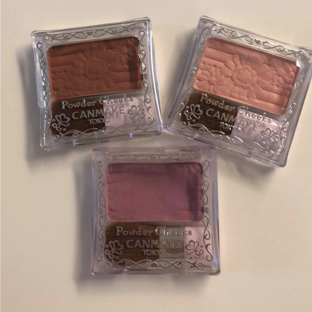 【旧品】パウダーチークス/キャンメイク/パウダーチークを使ったクチコミ(1枚目)