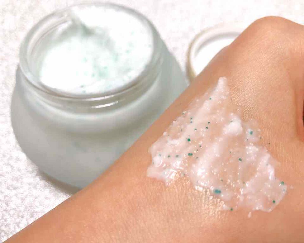 フェイスポリッシャー リフレッシング(ミント)/SABON/スクラブ・ゴマージュを使ったクチコミ(3枚目)