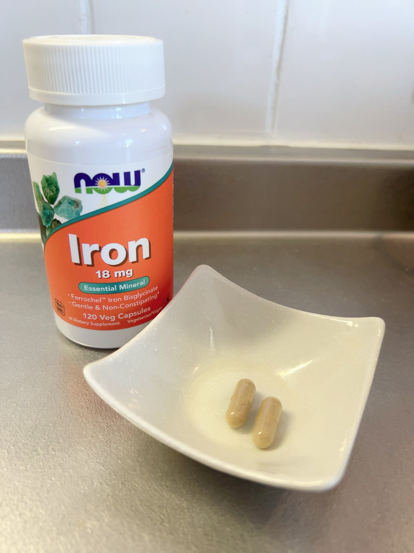 ビスグリシン酸鉄/Now Foods/健康サプリメントを使ったクチコミ(2枚目)