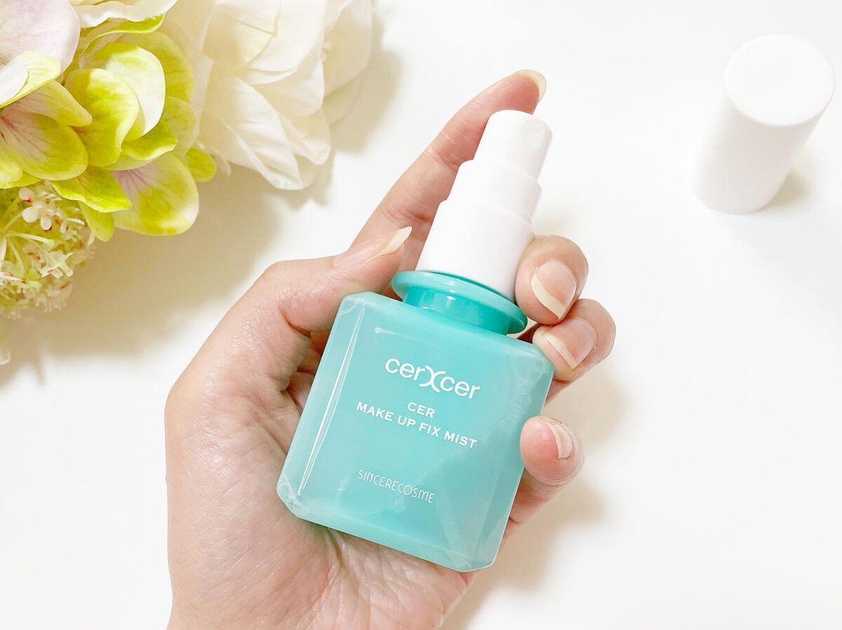メイクアップフィックスミスト/cerXcer/フィックスミストを使ったクチコミ（2枚目）