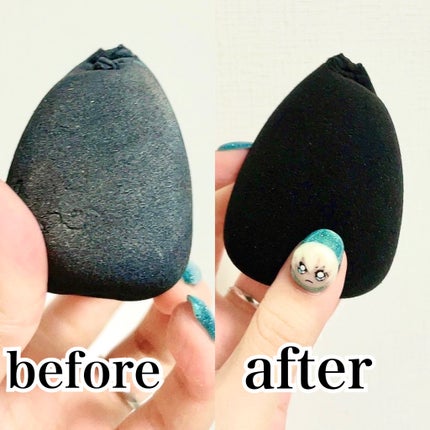 パフ・スポンジ専用洗剤/DAISO/その他化粧小物を使ったクチコミ(3枚目)