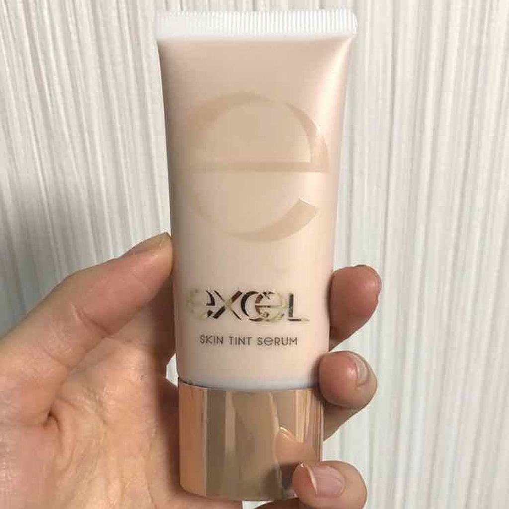 スキンティントセラム/excel/リキッドファンデーションを使ったクチコミ（1枚目）