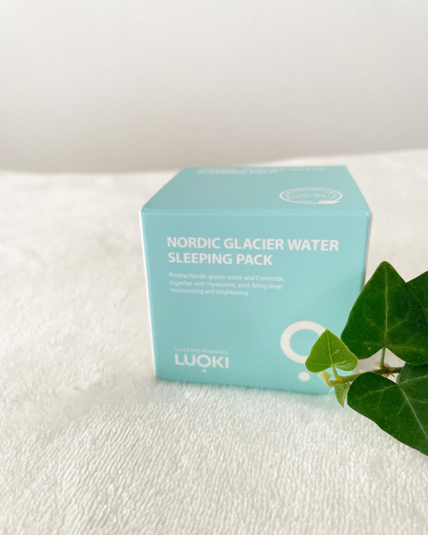 ノルディック氷河水スリーピングパック/LUOKI/フェイスクリームを使ったクチコミ(3枚目)