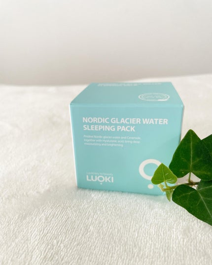 ノルディック氷河水スリーピングパック/LUOKI/フェイスクリームを使ったクチコミ(3枚目)
