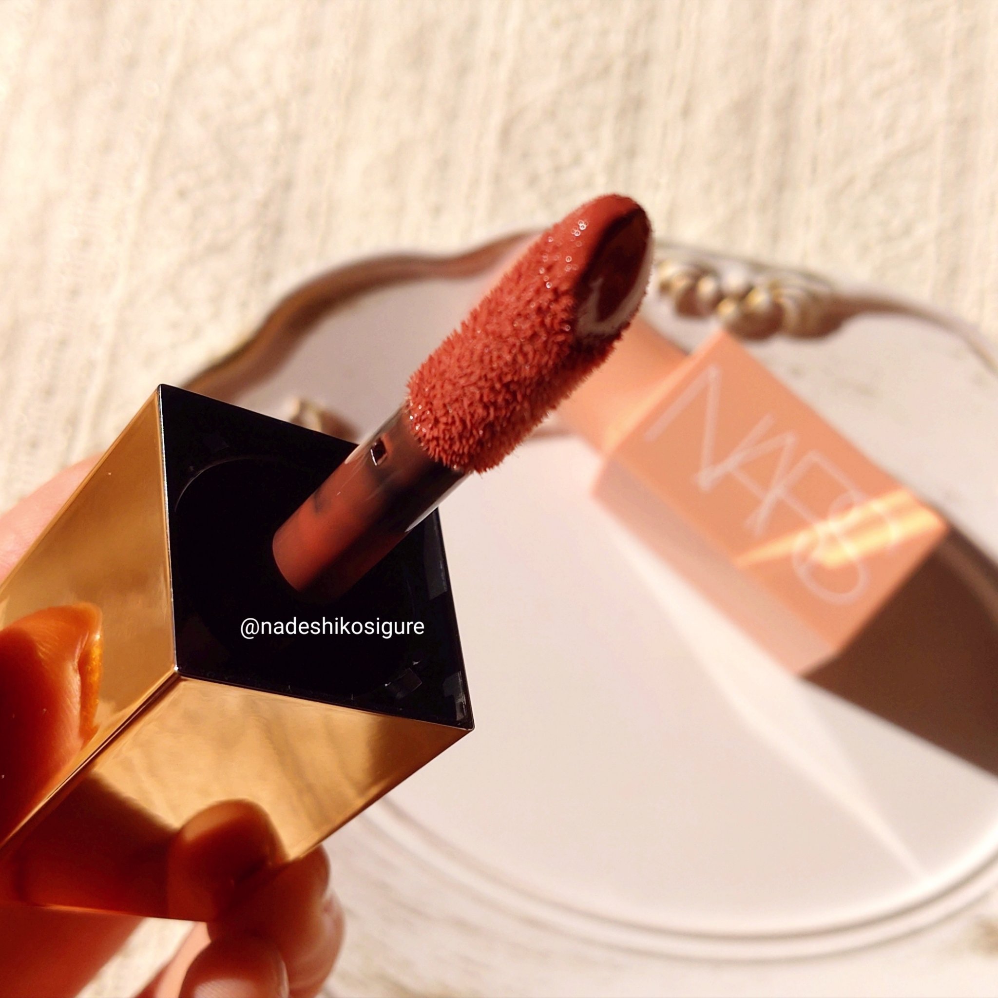  アフターグロー　リキッドブラッシュ/NARS/リキッドチークを使ったクチコミ（3枚目）