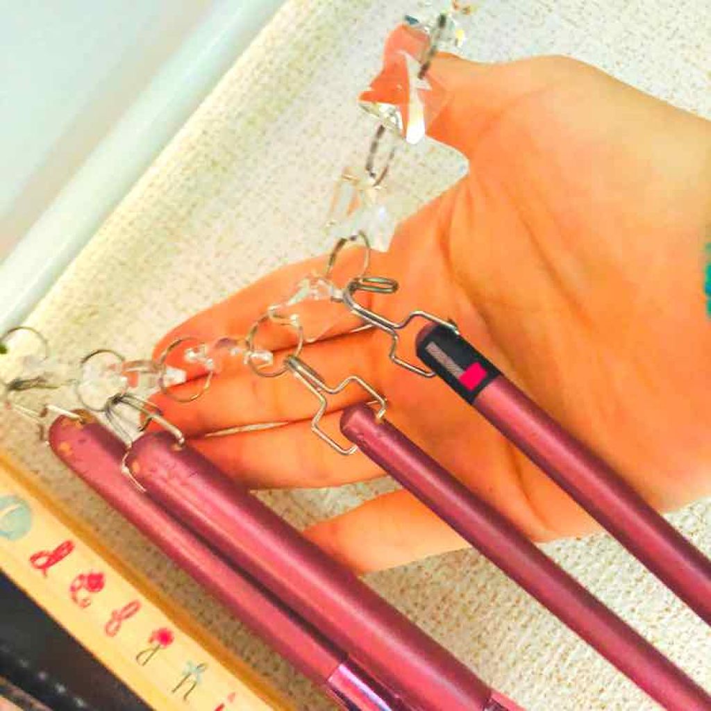 クリスタルショートガーランド/セリア/その他を使ったクチコミ（2枚目）