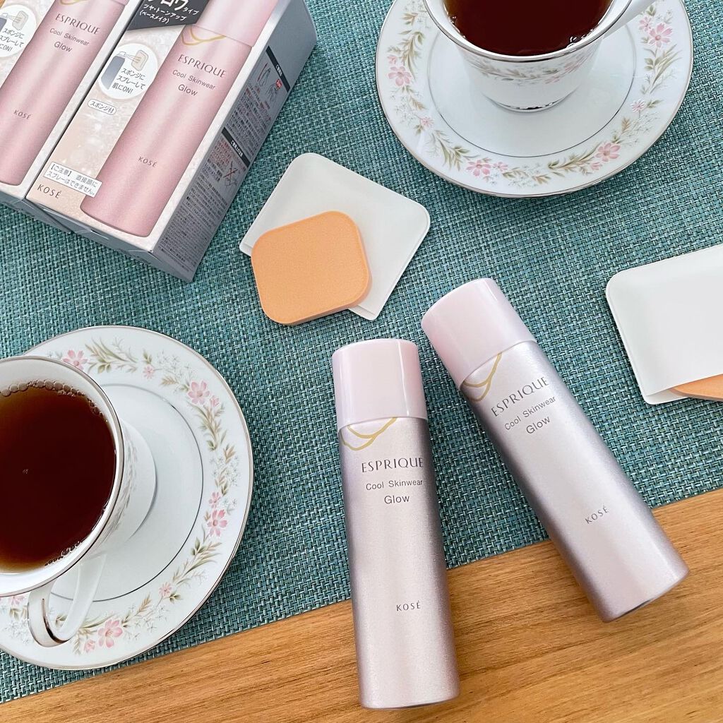 クールスキンウェアグロウ/ESPRIQUE/化粧下地を使ったクチコミ（2枚目）