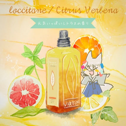 シトラスヴァーベナ オードトワレ/L'OCCITANE/香水(レディース)を使ったクチコミ(1枚目)