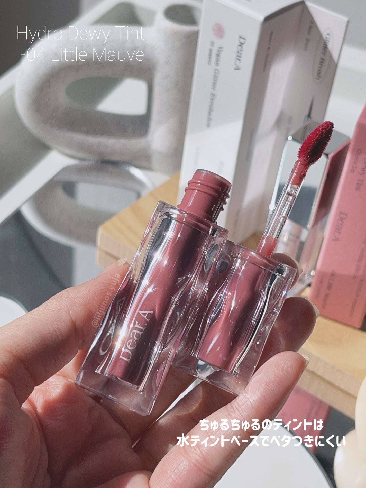 グリッターアイシャドウ/Dear.A/グリッターを使ったクチコミ(2枚目)