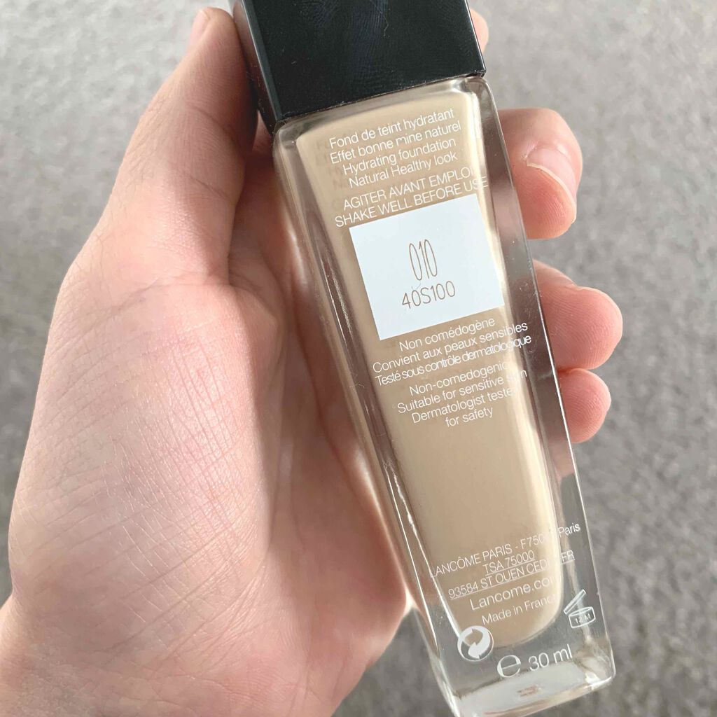 タンミラク リキッド/LANCOME/リキッドファンデーションを使ったクチコミ（2枚目）