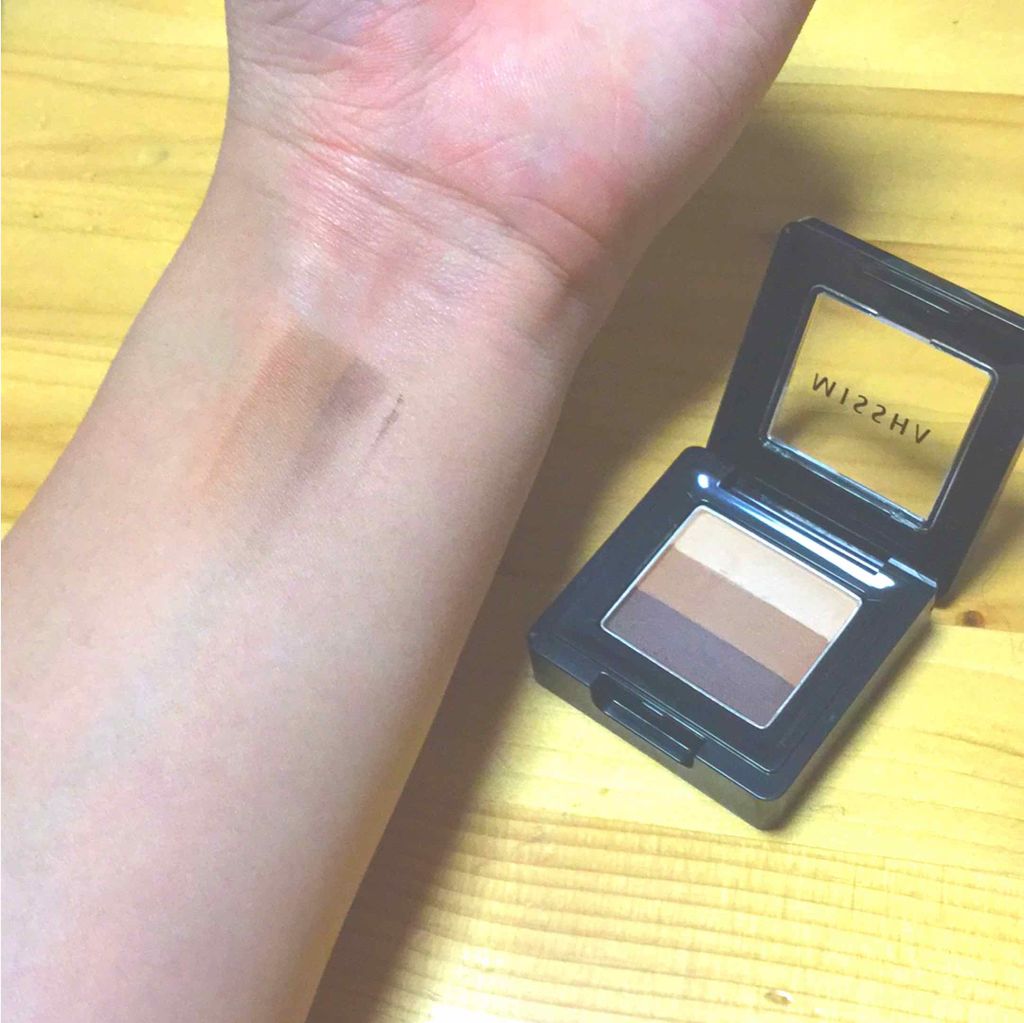 トリプルシャドウ/MISSHA/アイシャドウパレットを使ったクチコミ(1枚目)