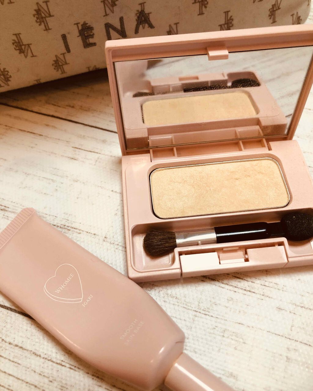 ハイライトパウダー/WHOMEE/パウダーハイライトを使ったクチコミ(1枚目)