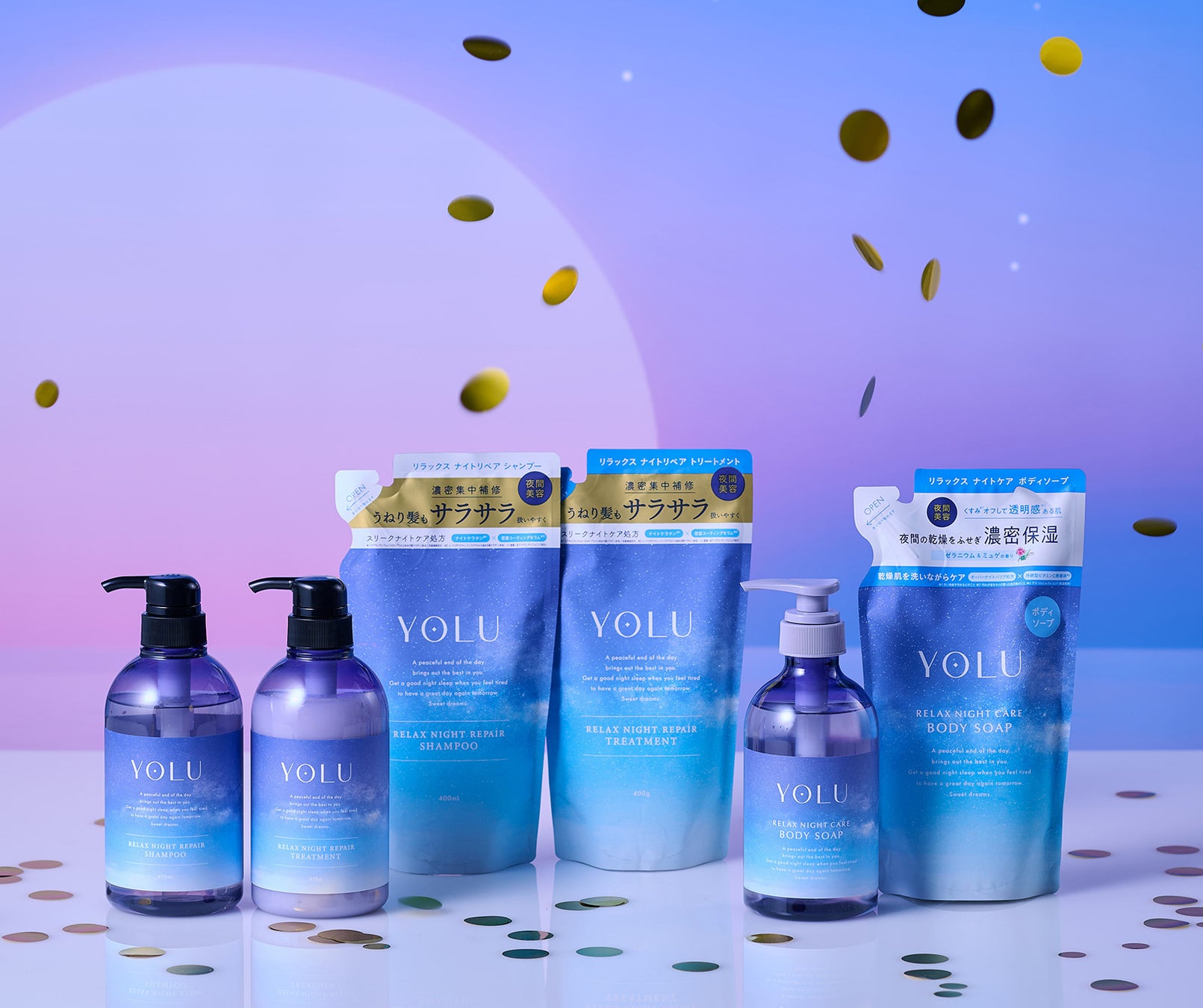 YOLU YOLU 2025年ﾘﾗｯｸｽﾅｲﾄ6点ｾｯﾄ福袋