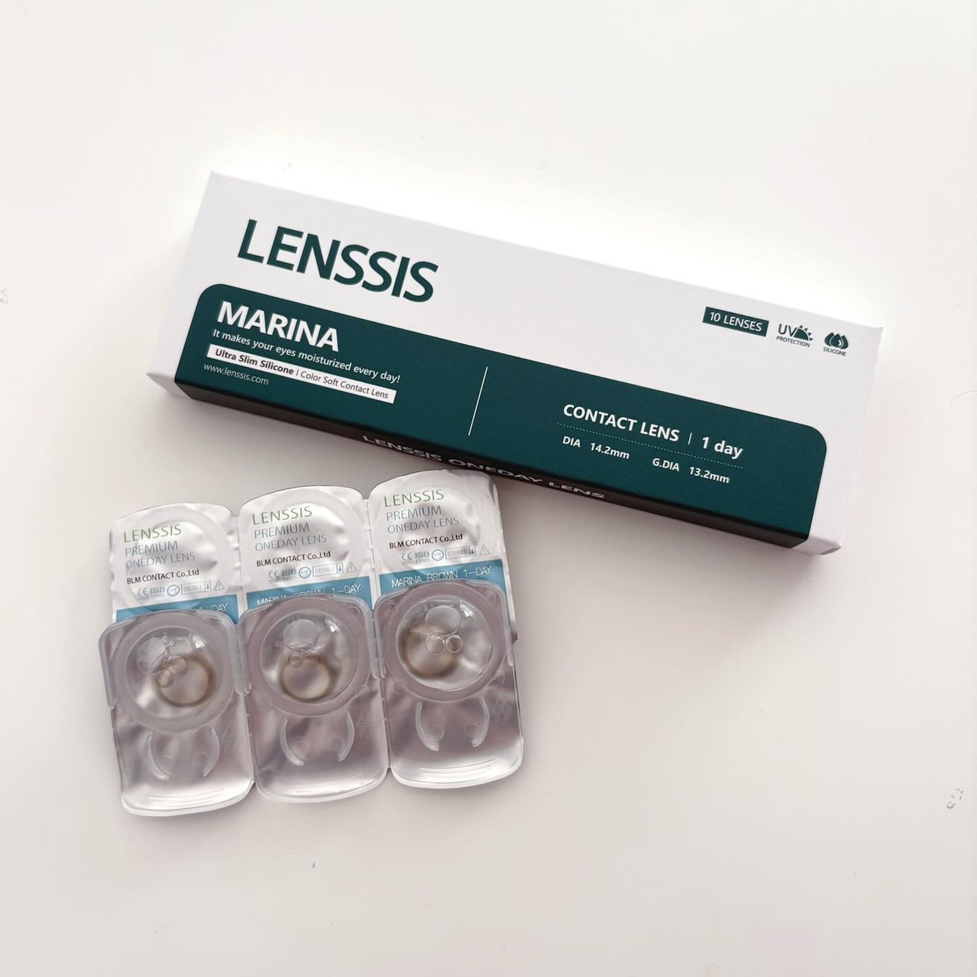 マリナシリーズ /LENSSIS/カラーコンタクトレンズを使ったクチコミ(1枚目)