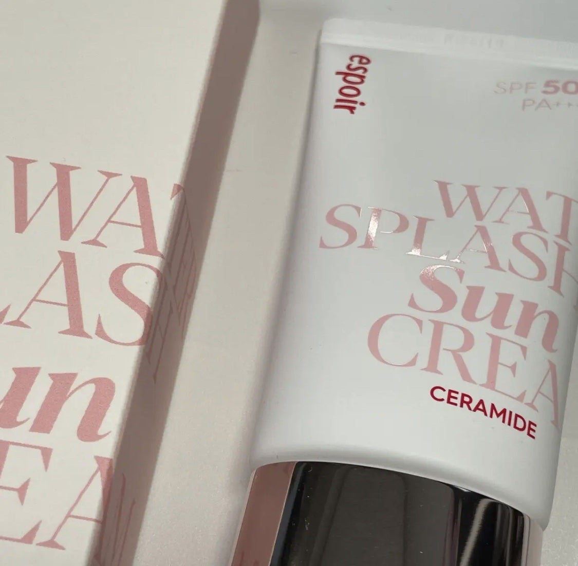 ウォータースプラッシュサンクリーム セラミド/espoir/日焼け止めクリームを使ったクチコミ(1枚目)