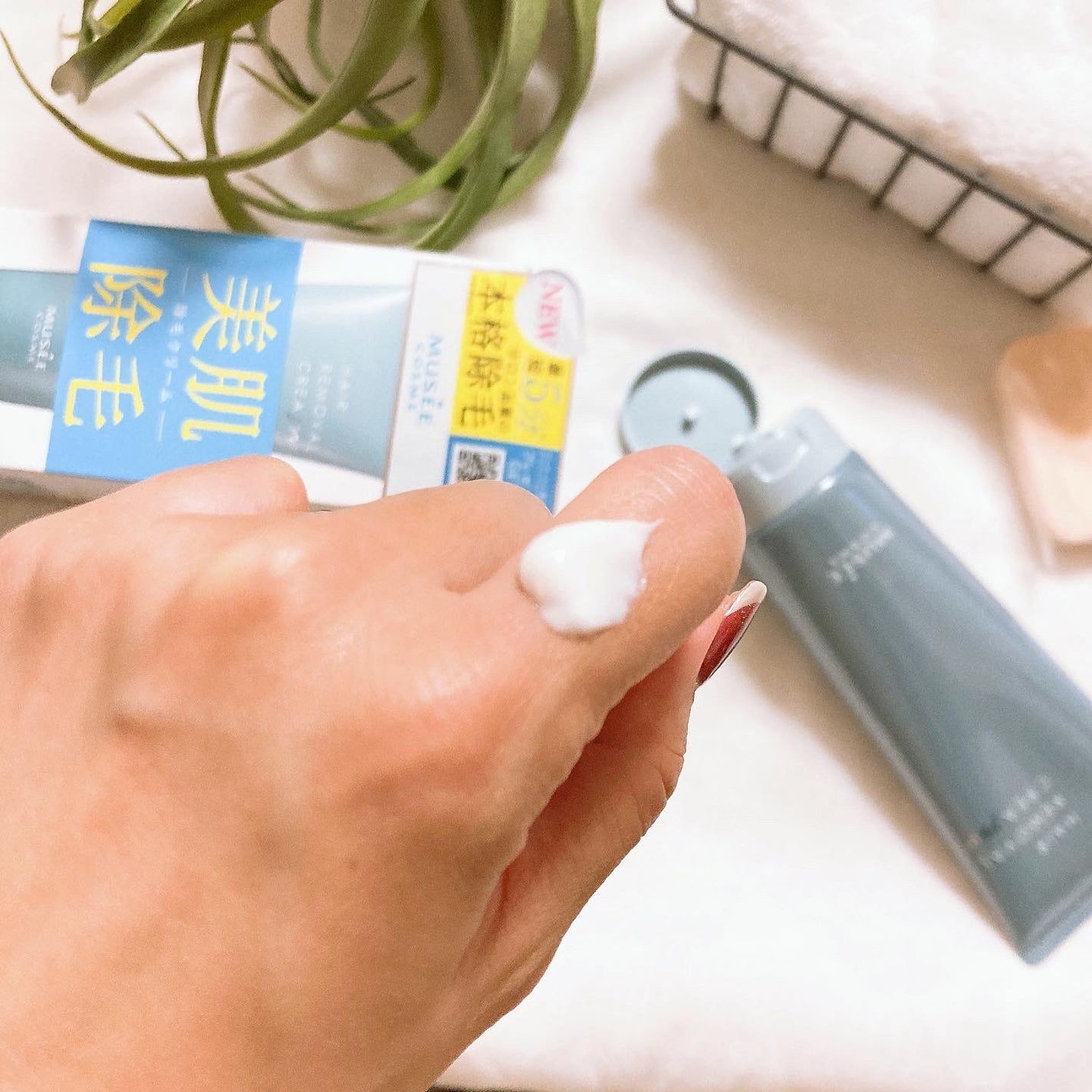 ミュゼコスメ メンズ 薬用ヘアリムーバルクリーム ホワイトシトラスの香り/ミュゼコスメ/除毛クリームを使ったクチコミ(3枚目)