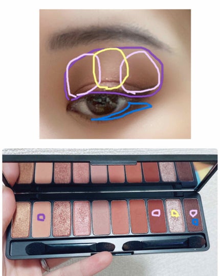 プレイカラー アイシャドウ/ETUDE/アイシャドウパレットを使ったクチコミ(2枚目)