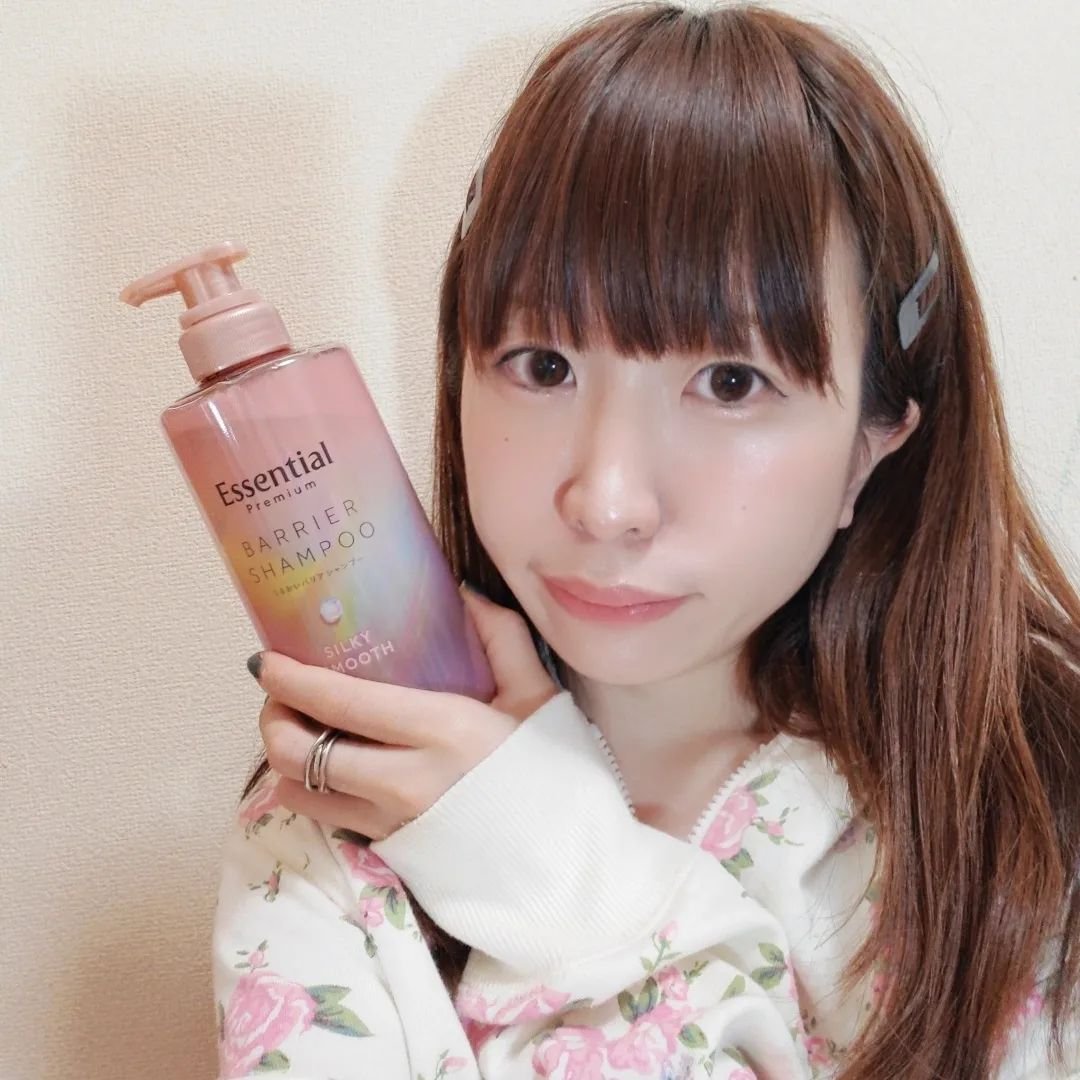エッセンシャルプレミアム バリアシャンプー・コンディショナー シルキー＆スムース/エッセンシャル/市販シャンプーを使ったクチコミ（1枚目）