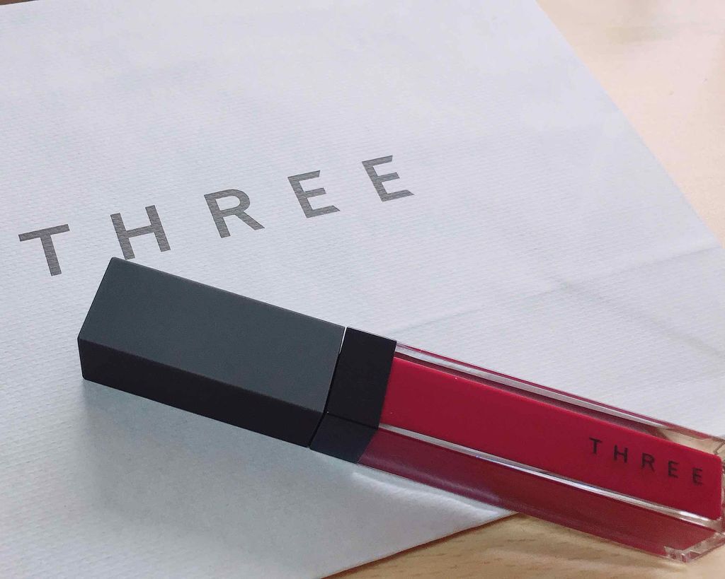 シマリング リップジャム/THREE/リップグロスを使ったクチコミ(1枚目)