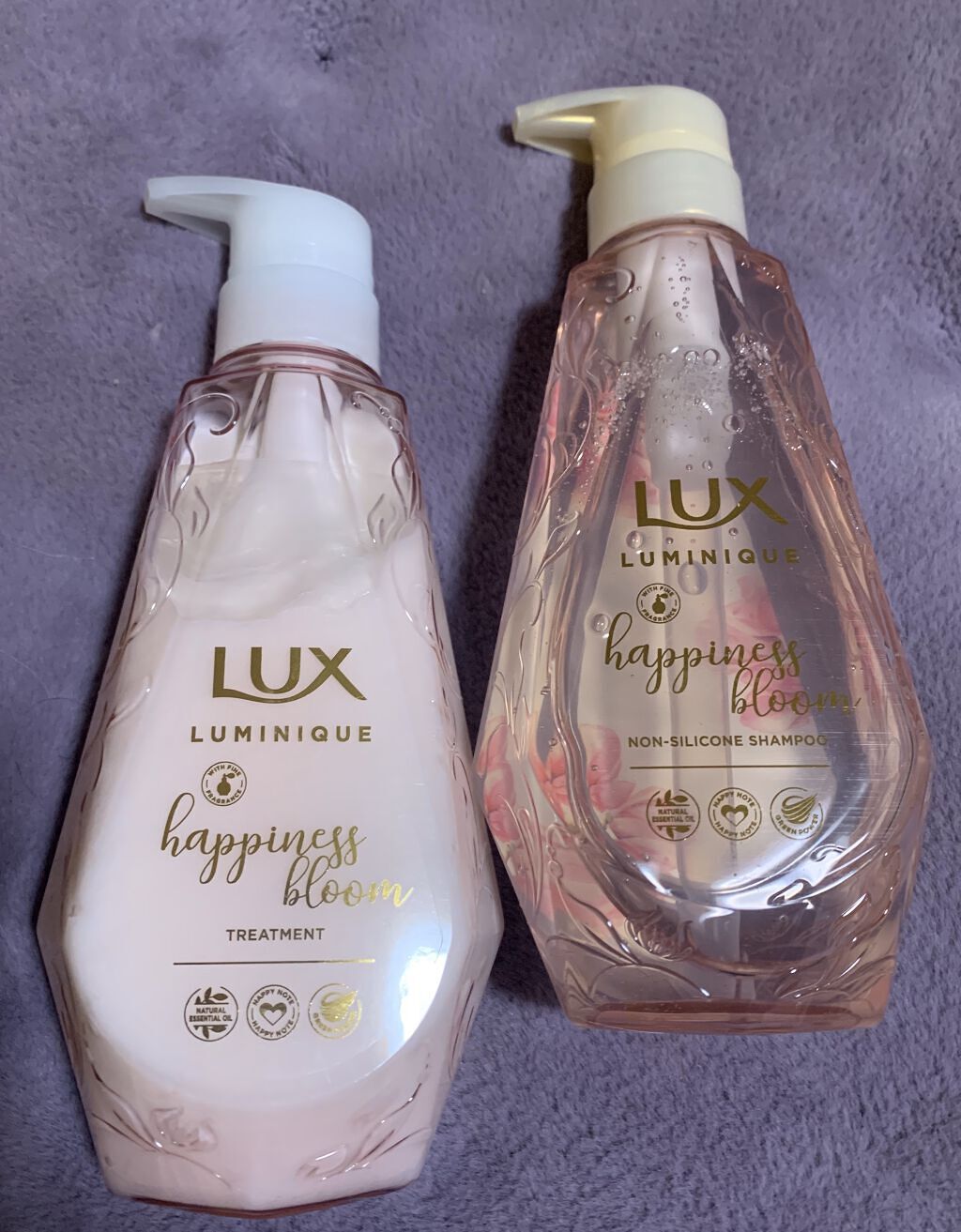 ルミニーク ハピネスブルーム シャンプー／トリートメント/LUX/市販シャンプーを使ったクチコミ（1枚目）