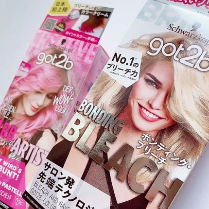 ボンディング・ブリーチ/got2b/ブリーチ剤を使ったクチコミ(1枚目)