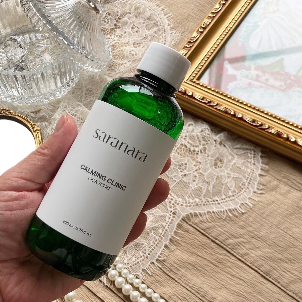 CALMING CLINIC CICA TONER/SARANARA/化粧水を使ったクチコミ（2枚目）