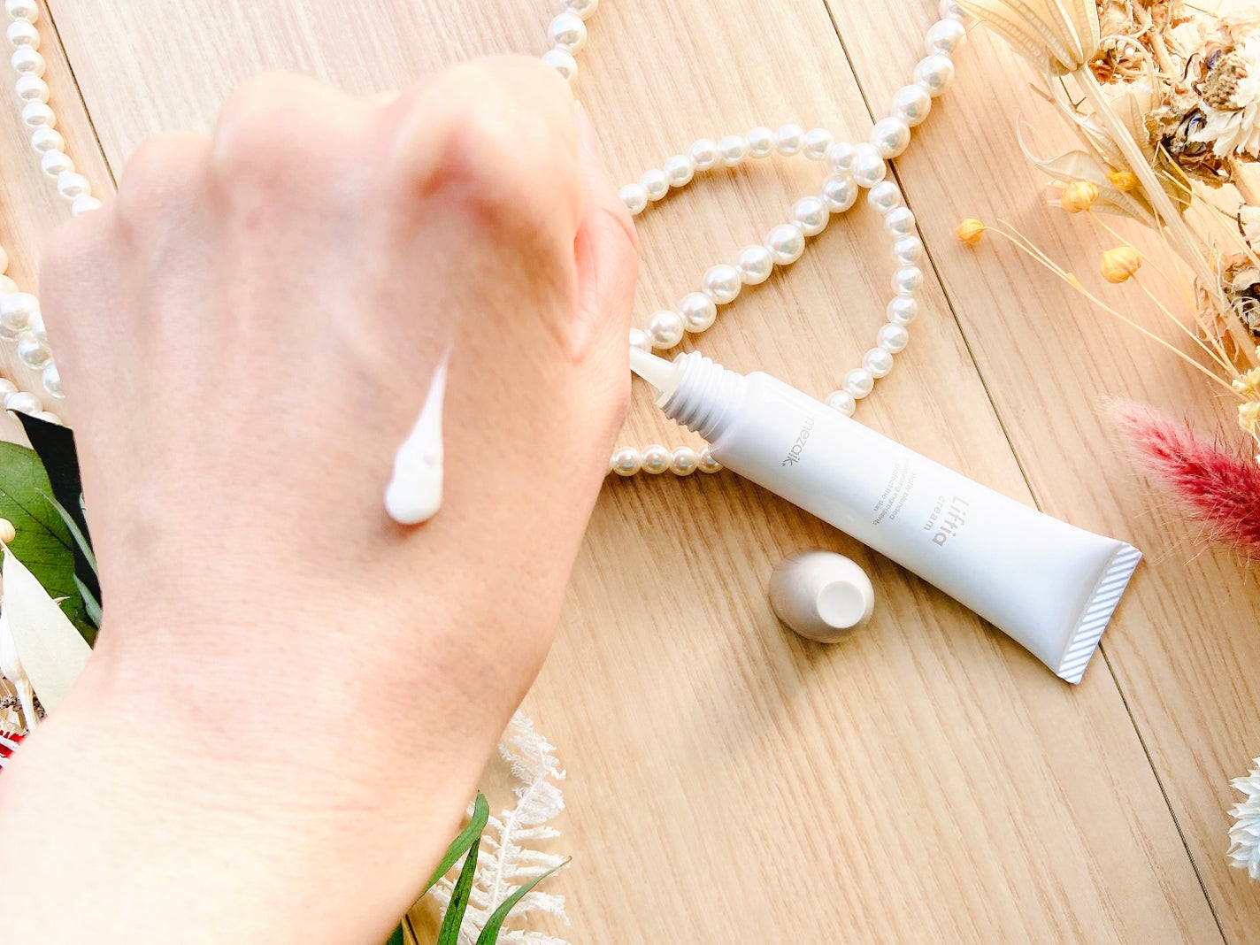 リフティアクリーム(目元用クリーム )/メザイク/アイケア・アイクリームを使ったクチコミ(7枚目)