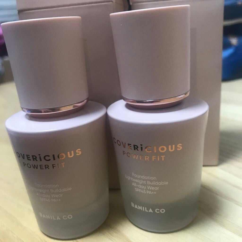 カバーリシャス パワーフィットファンデーション/BANILA CO/リキッドファンデーションを使ったクチコミ(1枚目)