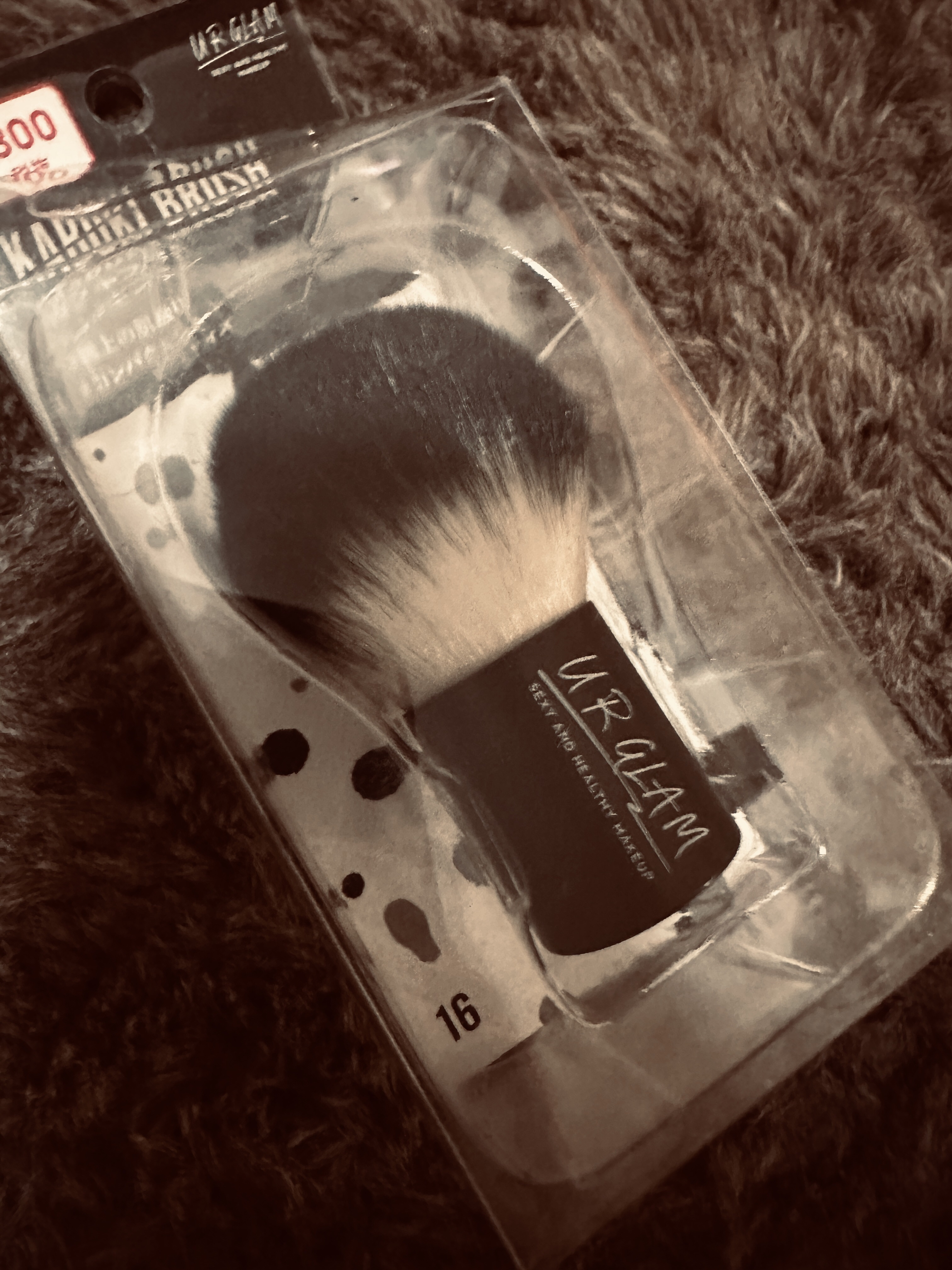 UR GLAM　KABUKI BRUSH（カブキブラシ）/U R GLAM/メイクブラシを使ったクチコミ（1枚目）