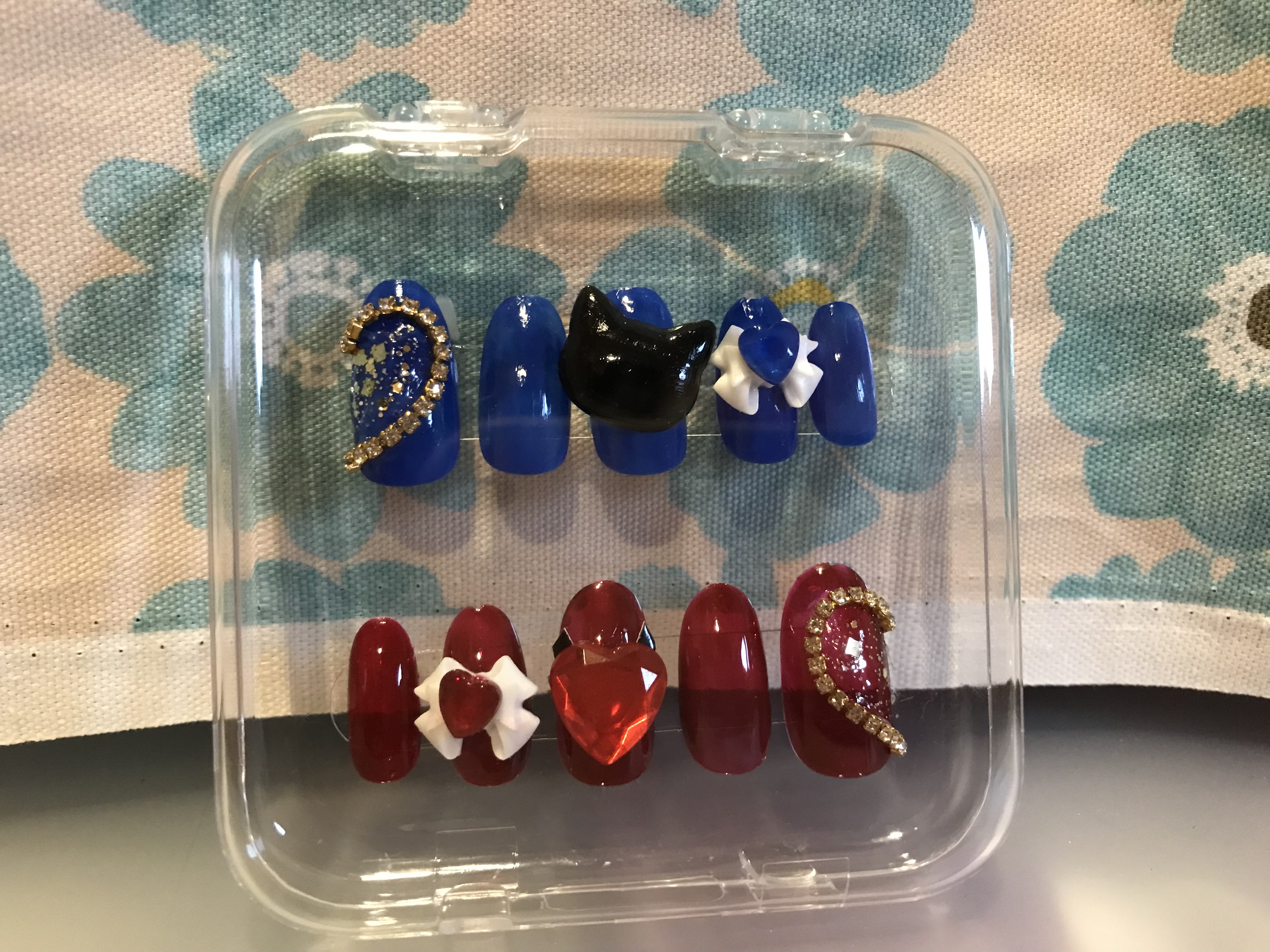 ACネイルエナメル 008G 濃密 黒/セリア/マニキュアを使ったクチコミ（2枚目）