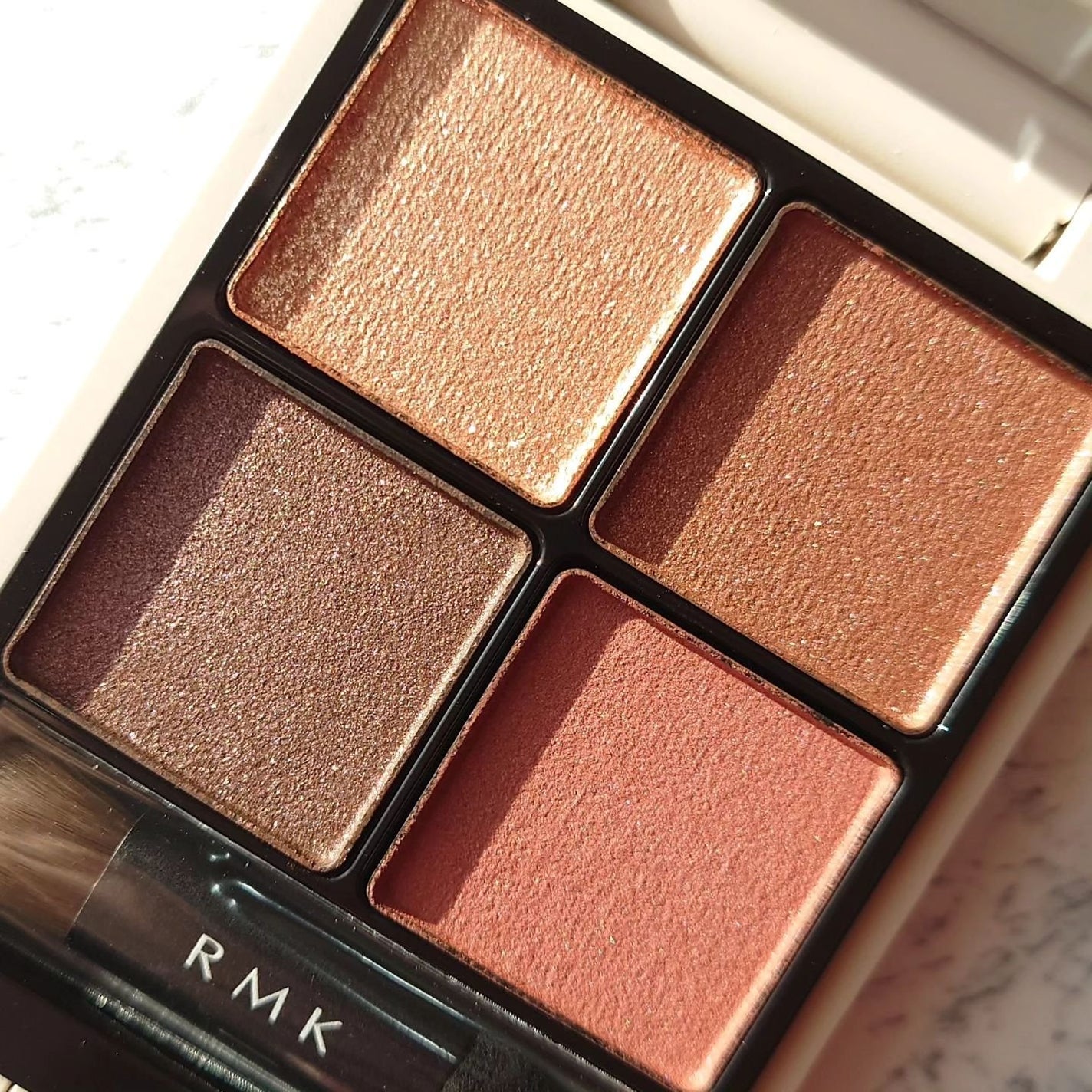 RMK シンクロマティック アイシャドウパレット/RMK/アイシャドウパレットを使ったクチコミ(3枚目)