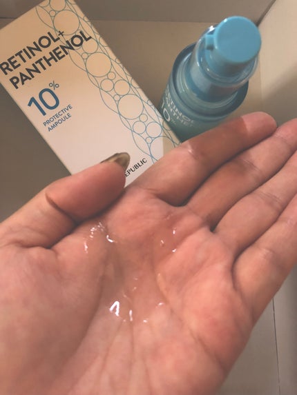 レチノールパンテノール10プロテクティブアンプル/ネイチャーリパブリック/美容液を使ったクチコミ(3枚目)
