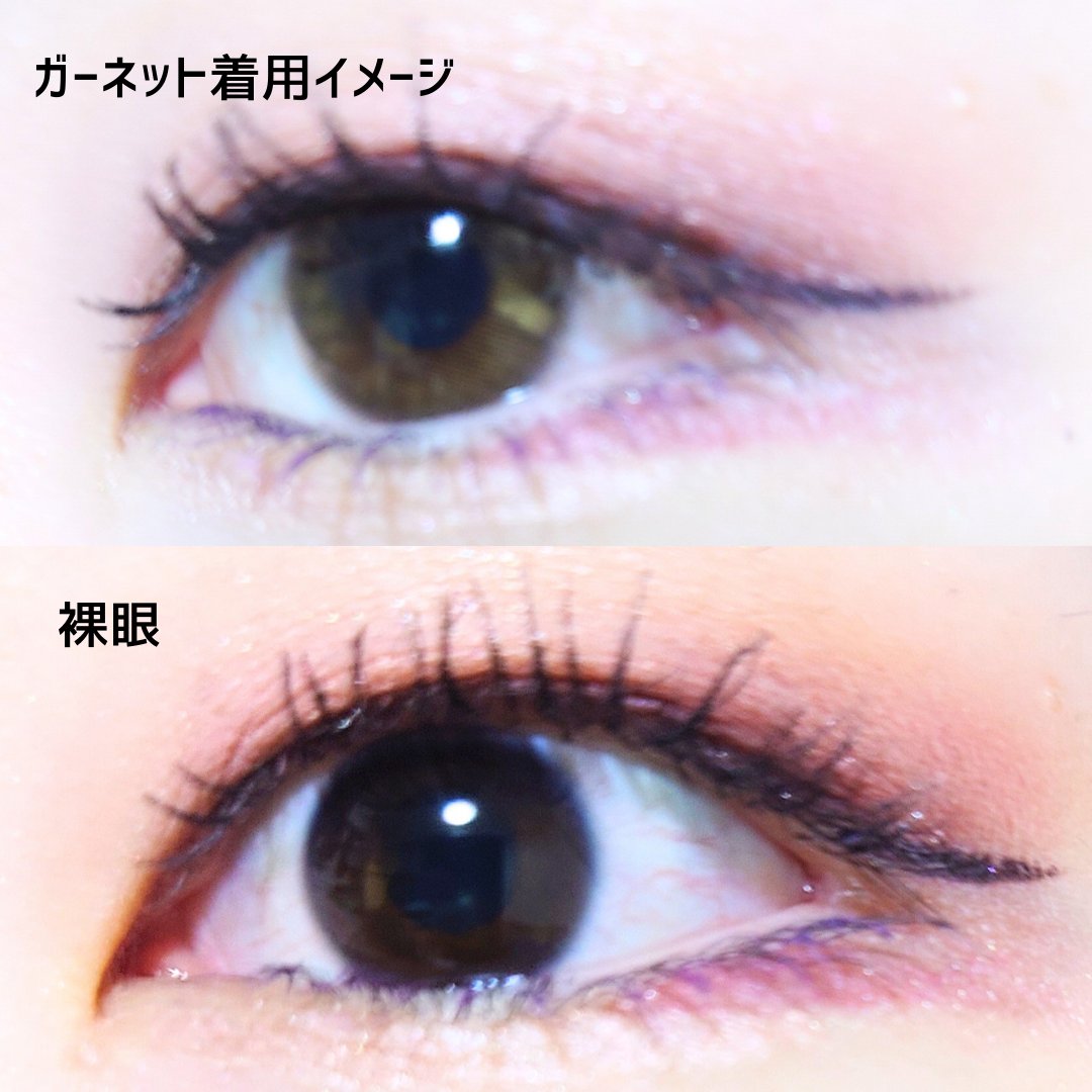 TOPARDS 1day ガーネット/TOPARDS/ワンデー（１DAY）カラコンを使ったクチコミ（3枚目）