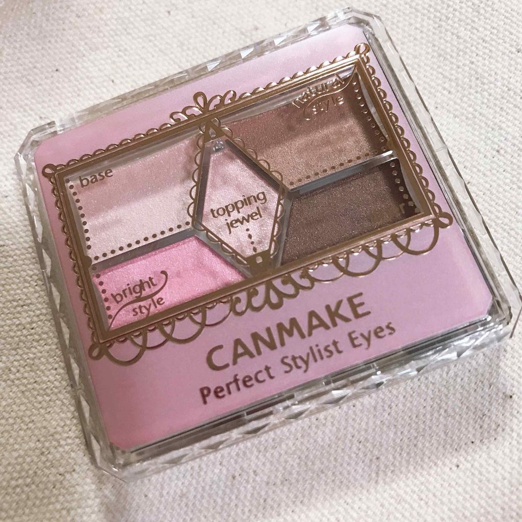 【旧品】パーフェクトスタイリストアイズ/キャンメイク/アイシャドウパレットを使ったクチコミ（1枚目）