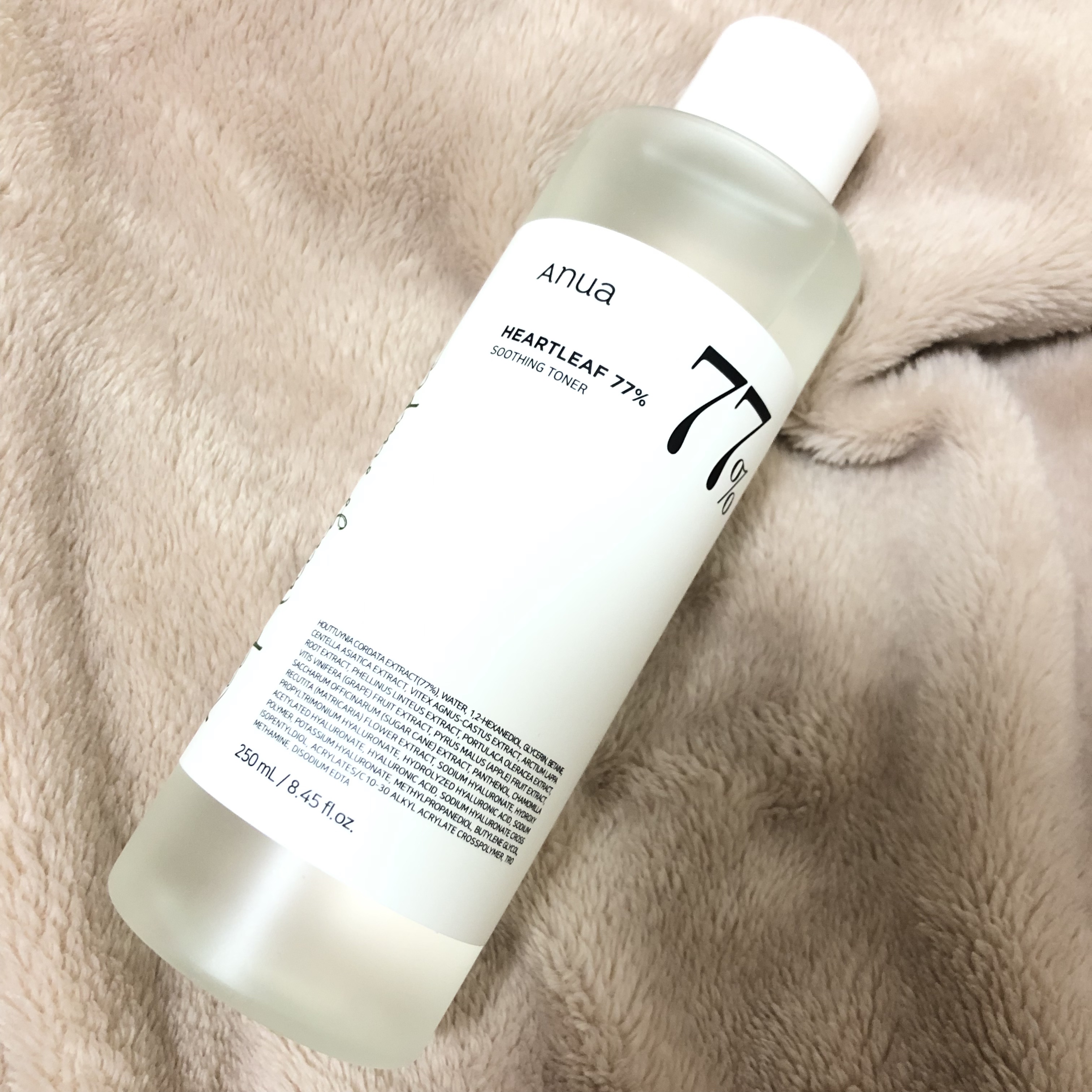 ドクダミ 77 スージングトナー/Anua/化粧水を使ったクチコミ（1枚目）