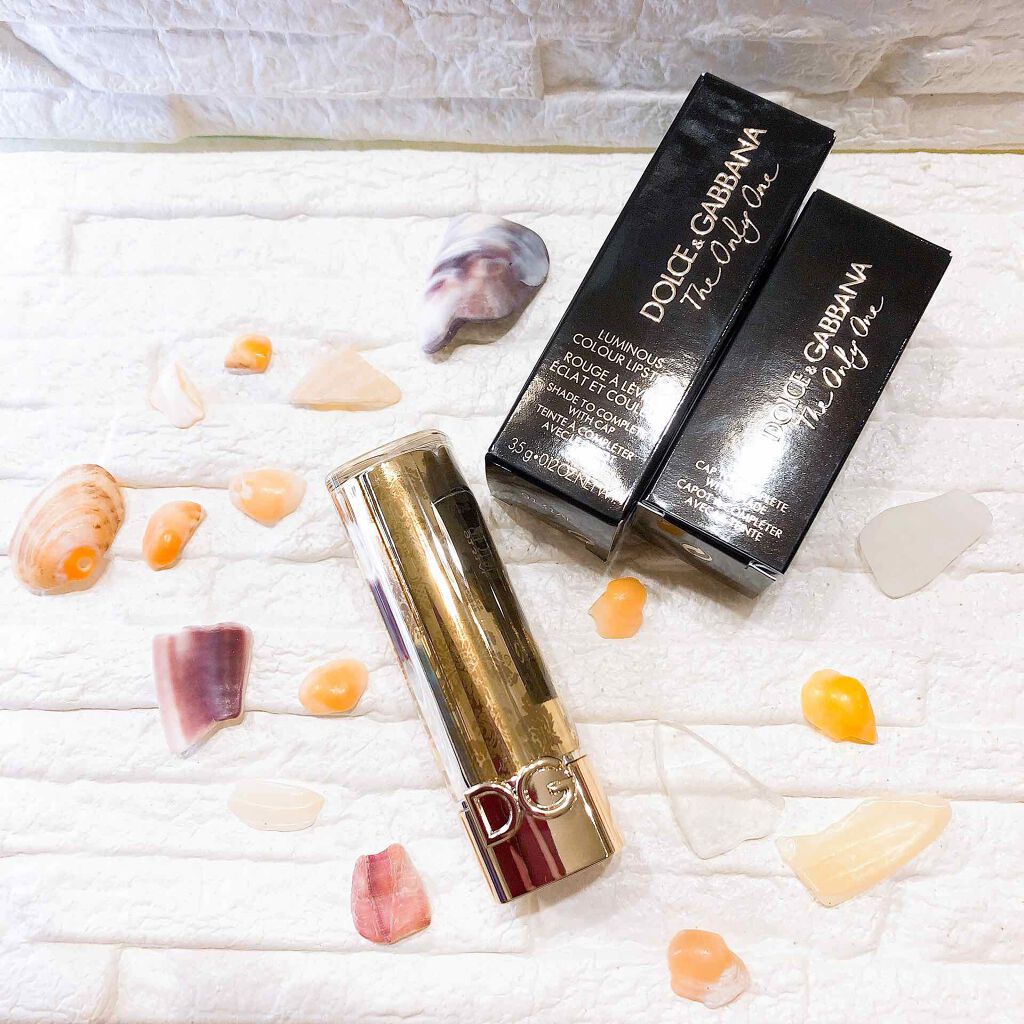 ザ・オンリーワン ルミナスカラー リップスティック/DOLCE&GABBANA BEAUTY/口紅を使ったクチコミ（1枚目）