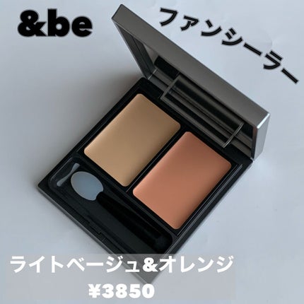 &be ファンシーラー/&be/パレットコンシーラーを使ったクチコミ(1枚目)