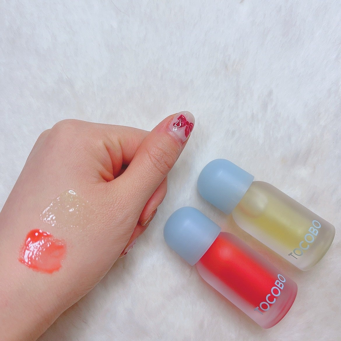 ジューシーベリープランピングリップオイル/TOCOBO/リップグロスを使ったクチコミ(2枚目)