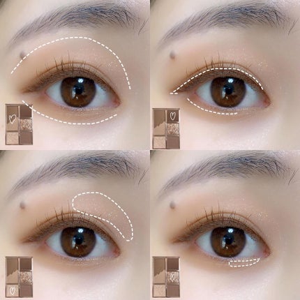 プロ アイパレット ミニ/CLIO/アイシャドウパレットを使ったクチコミ(2枚目)