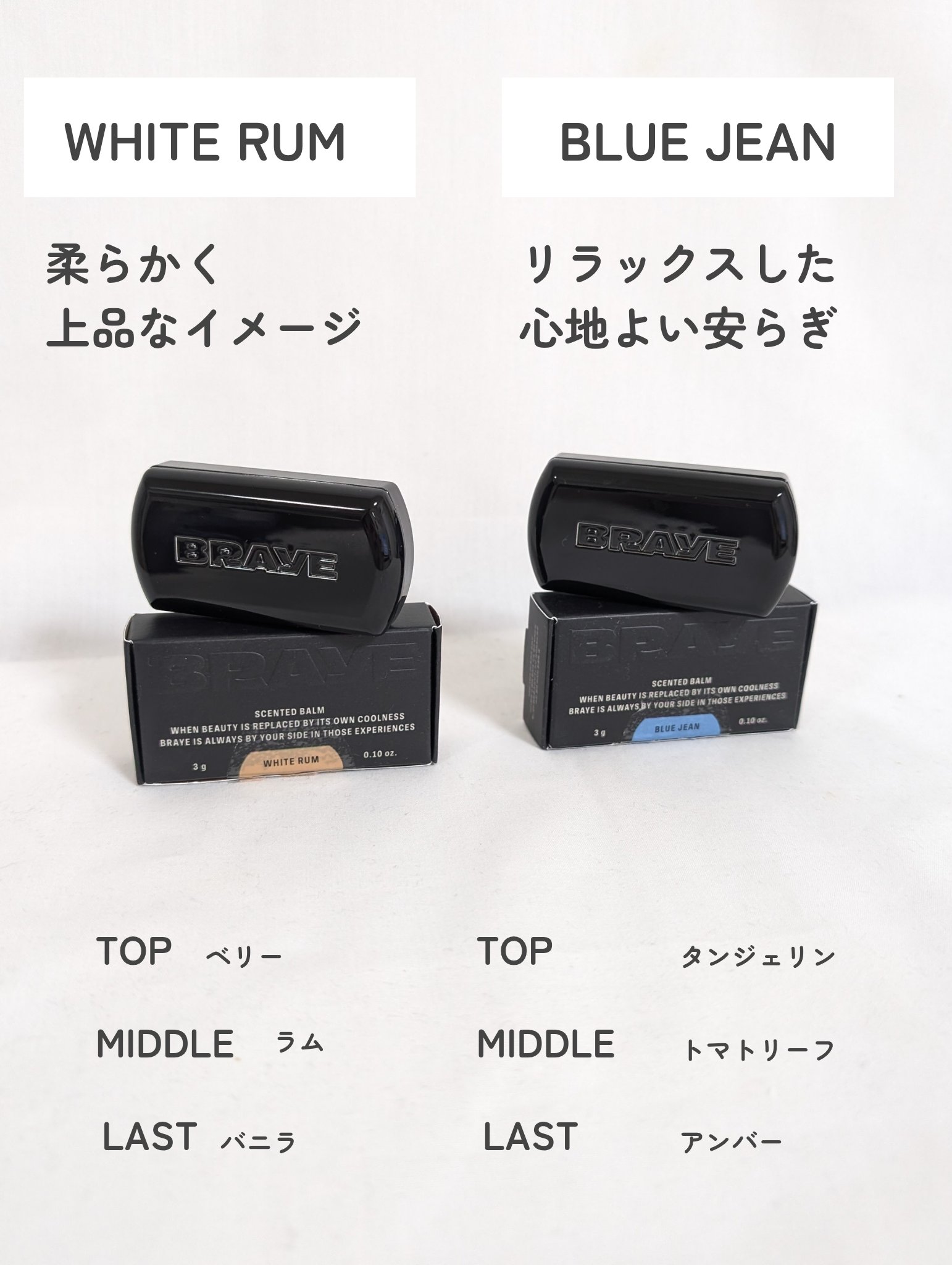 SCENTED BALM/BRAYE/練り香水を使ったクチコミ（3枚目）