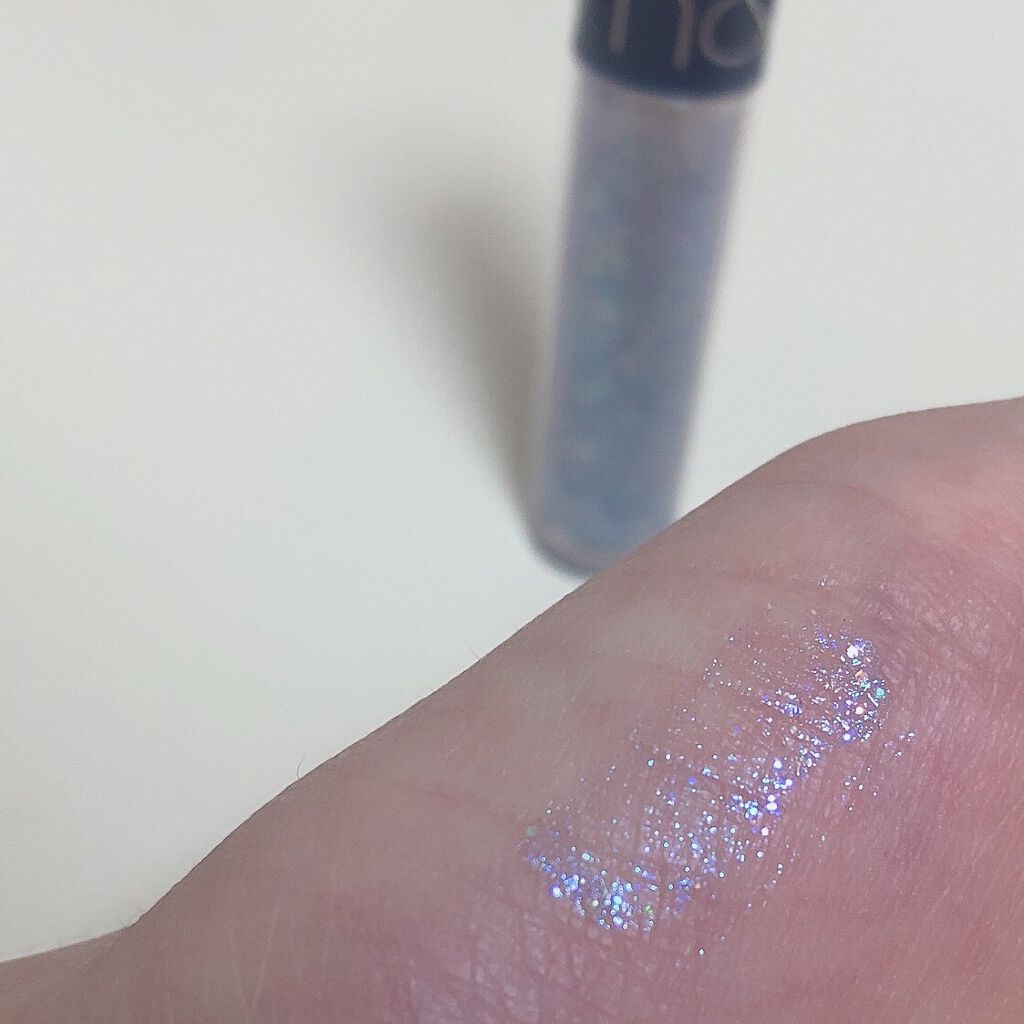 リキッド グリッター シャドウ/rom&nd/グリッターを使ったクチコミ(3枚目)