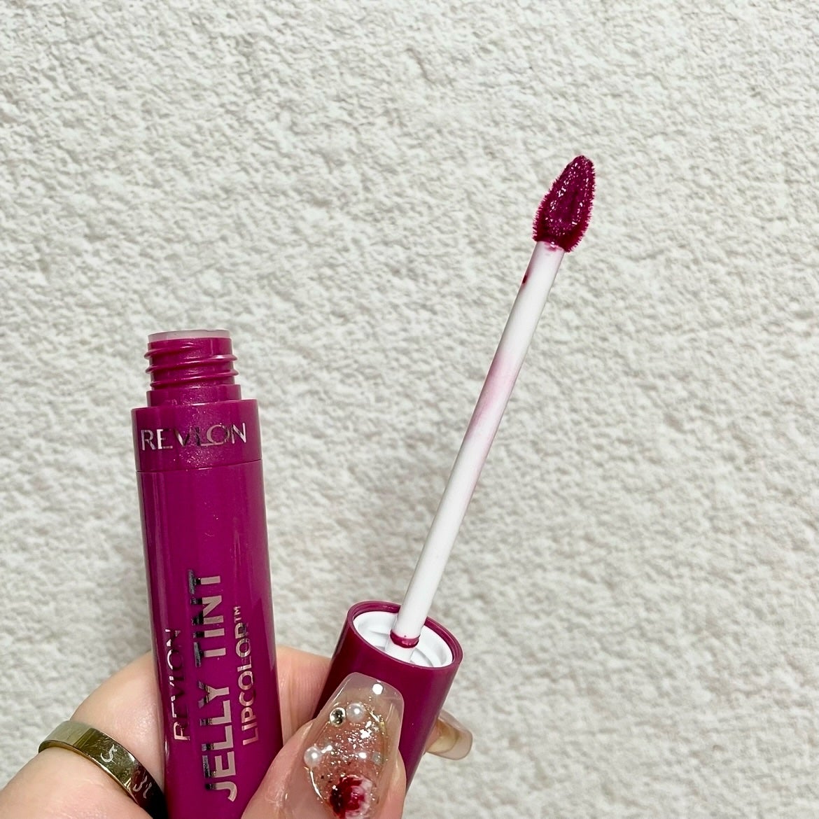 ジェリー ティント リップカラー/REVLON/リップティントを使ったクチコミ(5枚目)