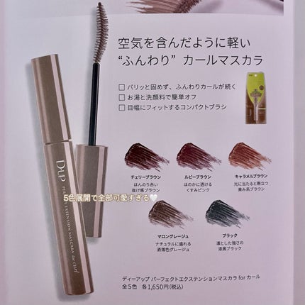 パーフェクトエクステンション マスカラ for カール/D-UP/マスカラを使ったクチコミ(4枚目)