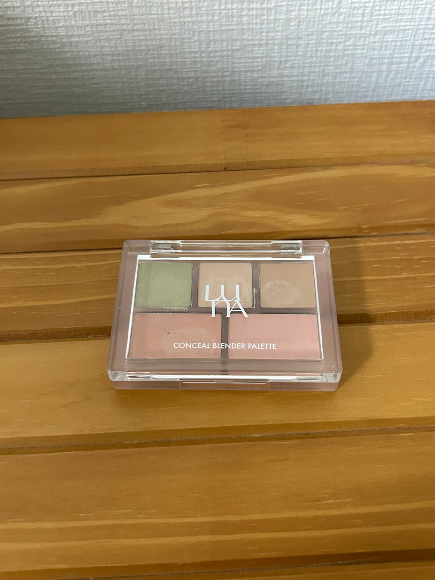 コンシールブレンダーパレット/LUNA/パレットコンシーラーを使ったクチコミ(1枚目)