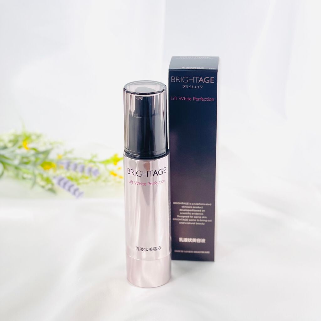 リフトホワイト パーフェクション/BRIGHTAGE/美容液を使ったクチコミ(2枚目)